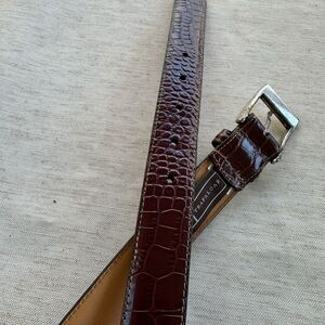 Trafalgar Textured Leather Men’s Belt 40